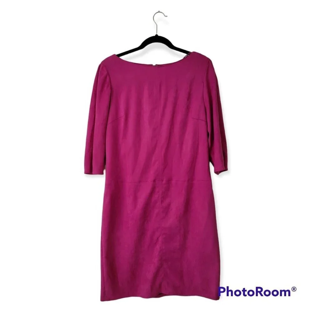 David Warren New York Faux Suede Retro Style Dress
